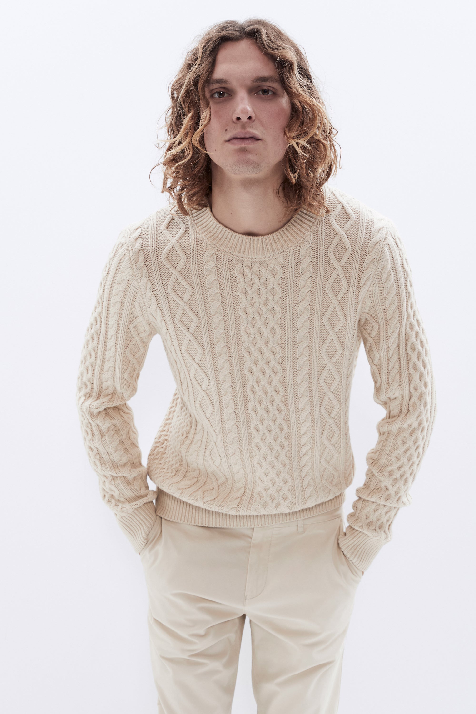 Cable Crew Knit