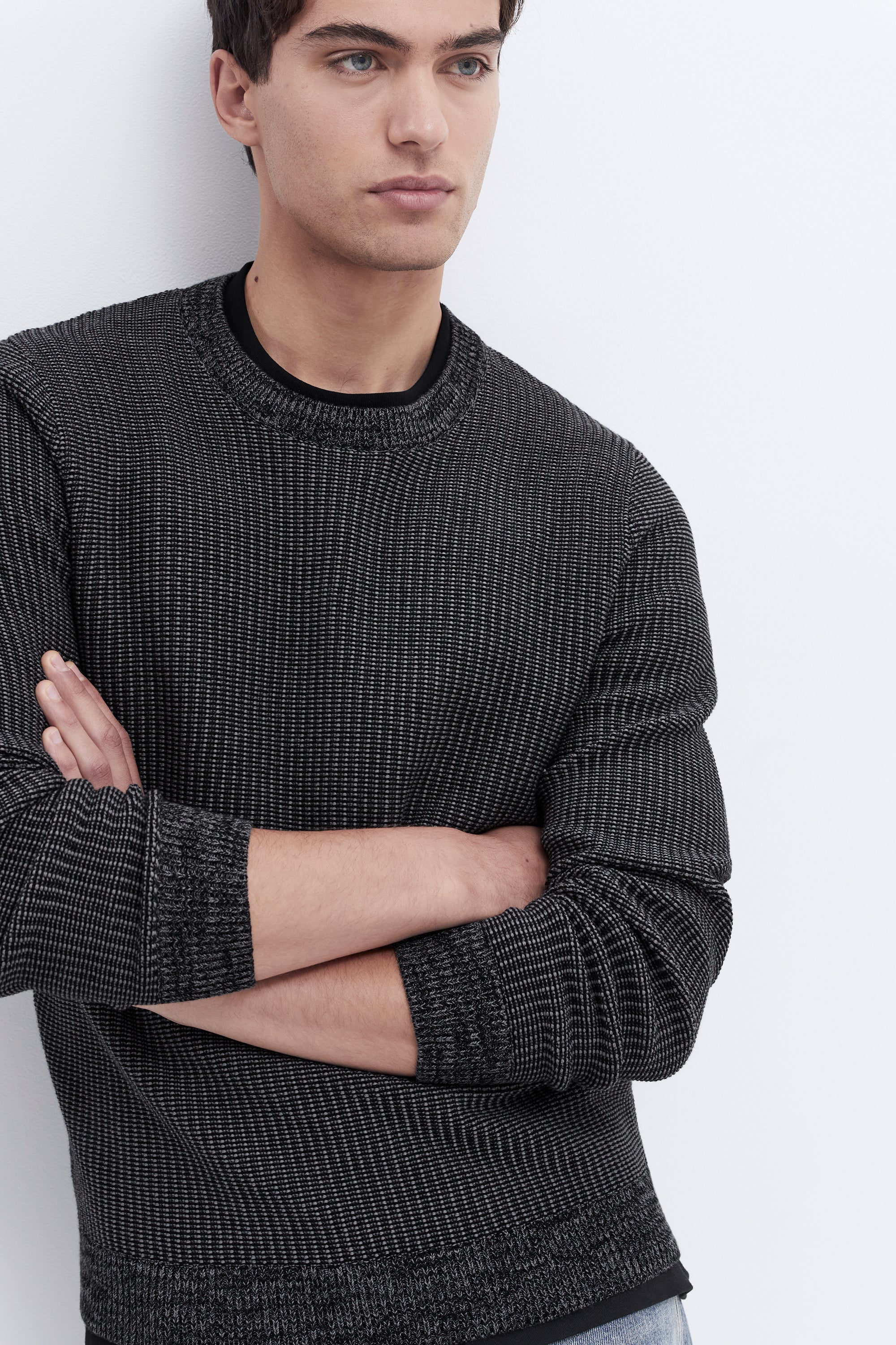 Mixed Yarn Knit