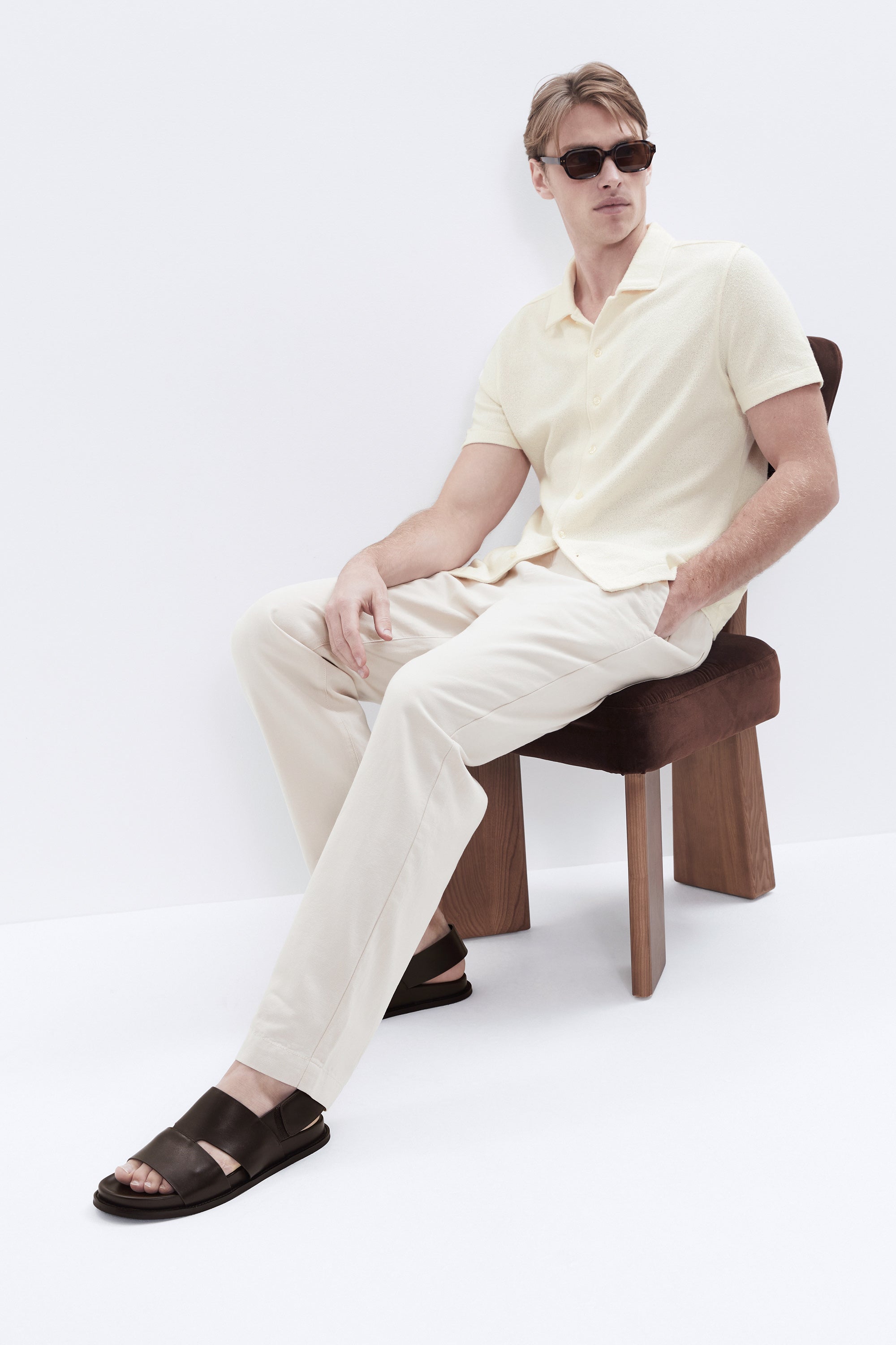 Liam Leather Sandal