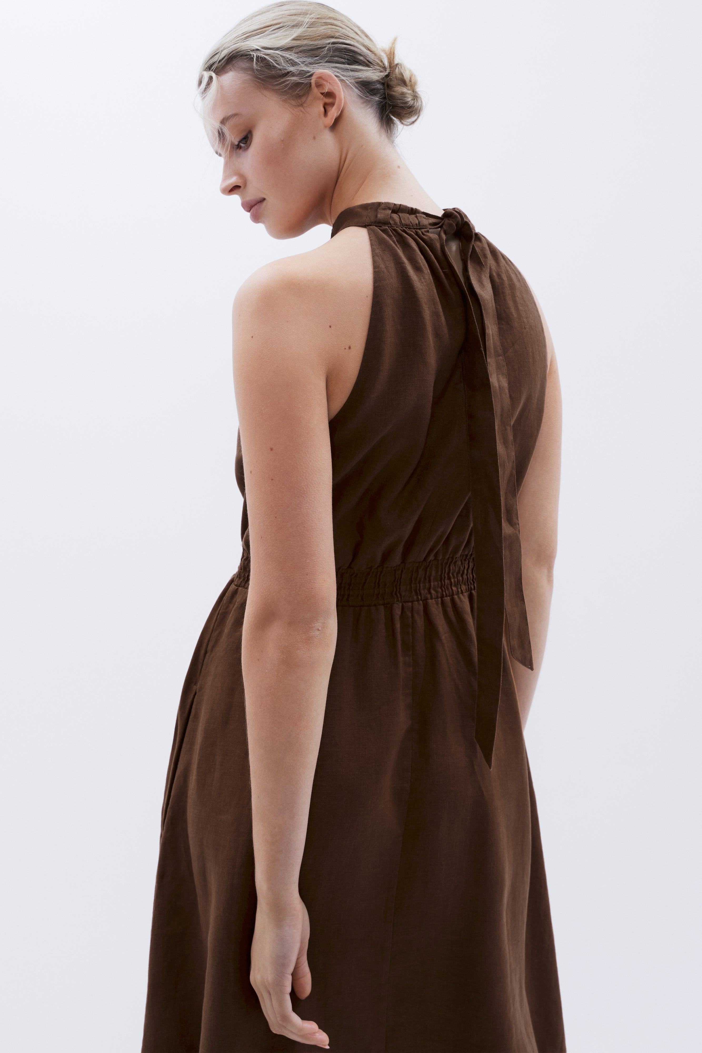 Cutout Sleeveless Dress by Obando Collective for $40