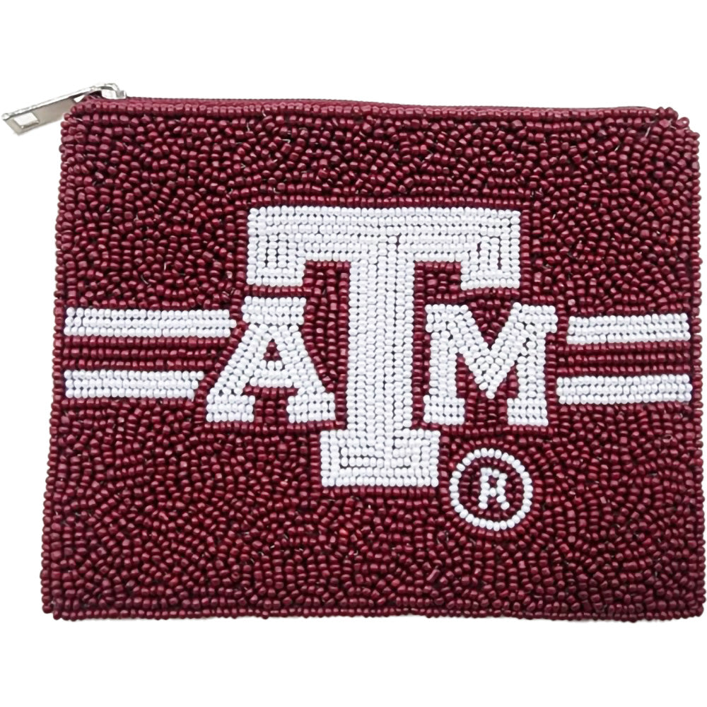 ATM Beaded Coin Purse