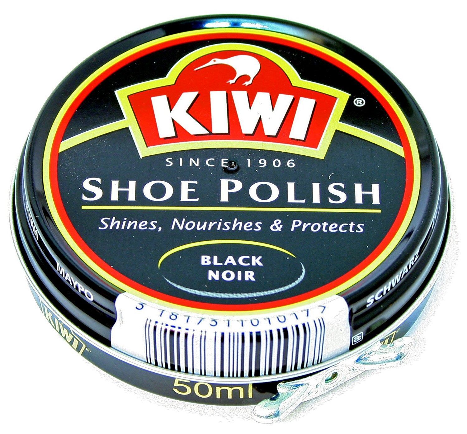 kiwi black polish