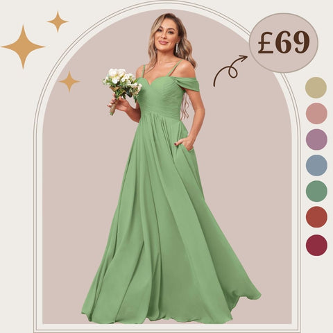 sage green bridesmaid dress