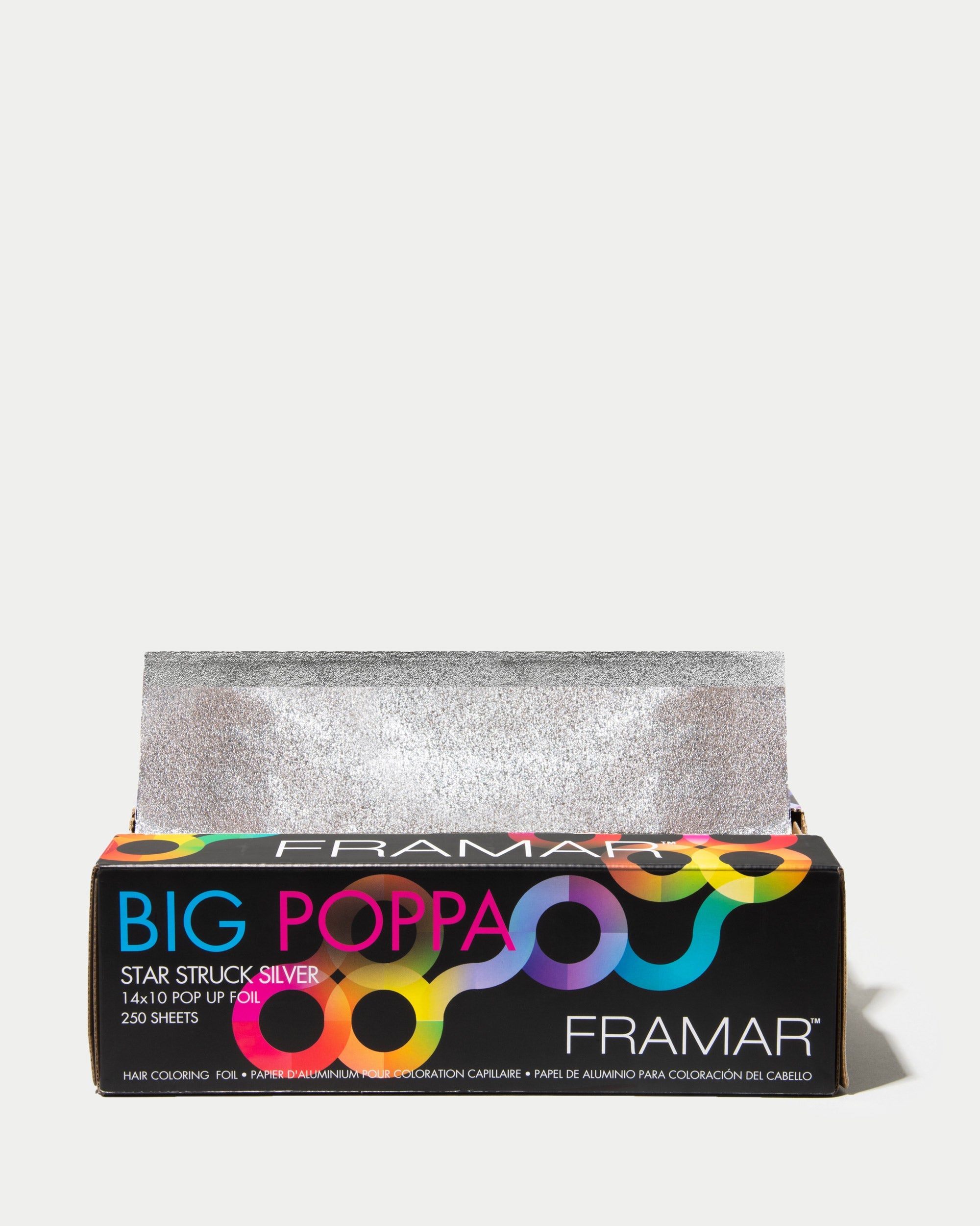 Framar Big poppa pop ups star struck silver 250 sheets