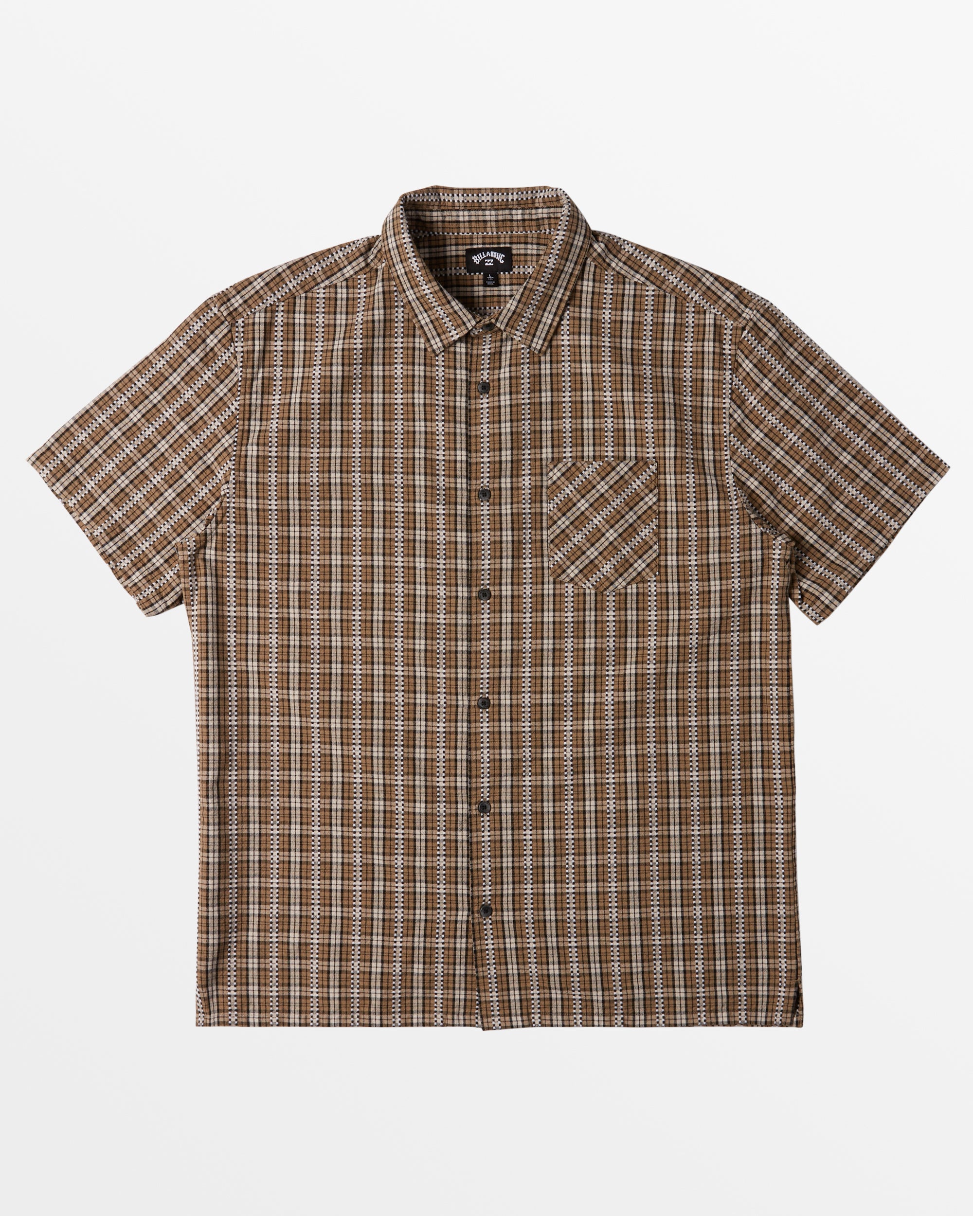 Mogul Short Sleeve Woven Shirt - Cream