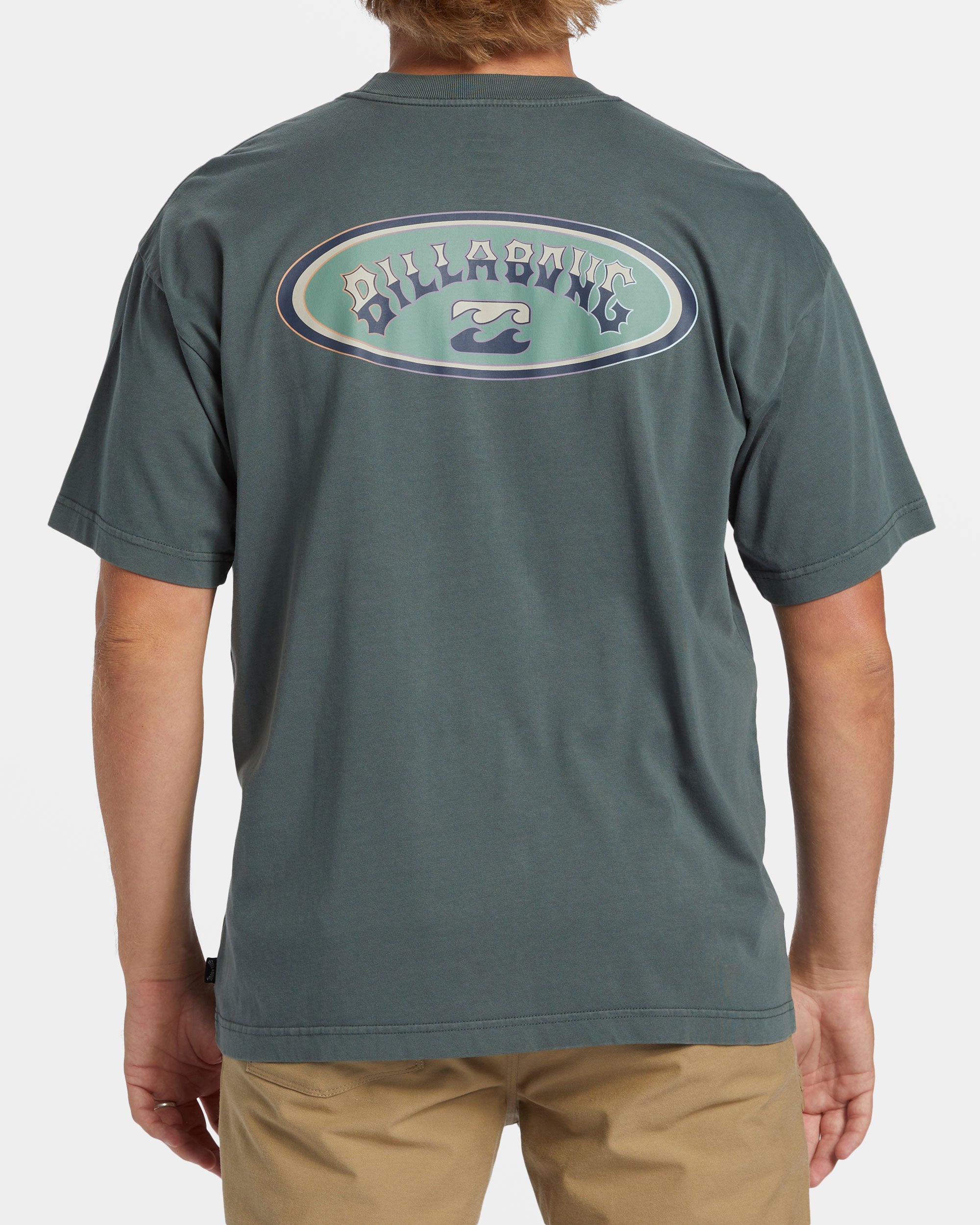 Arch Wave T-Shirt - Slate Green