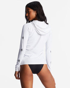 hooded sleeve rash guards for women