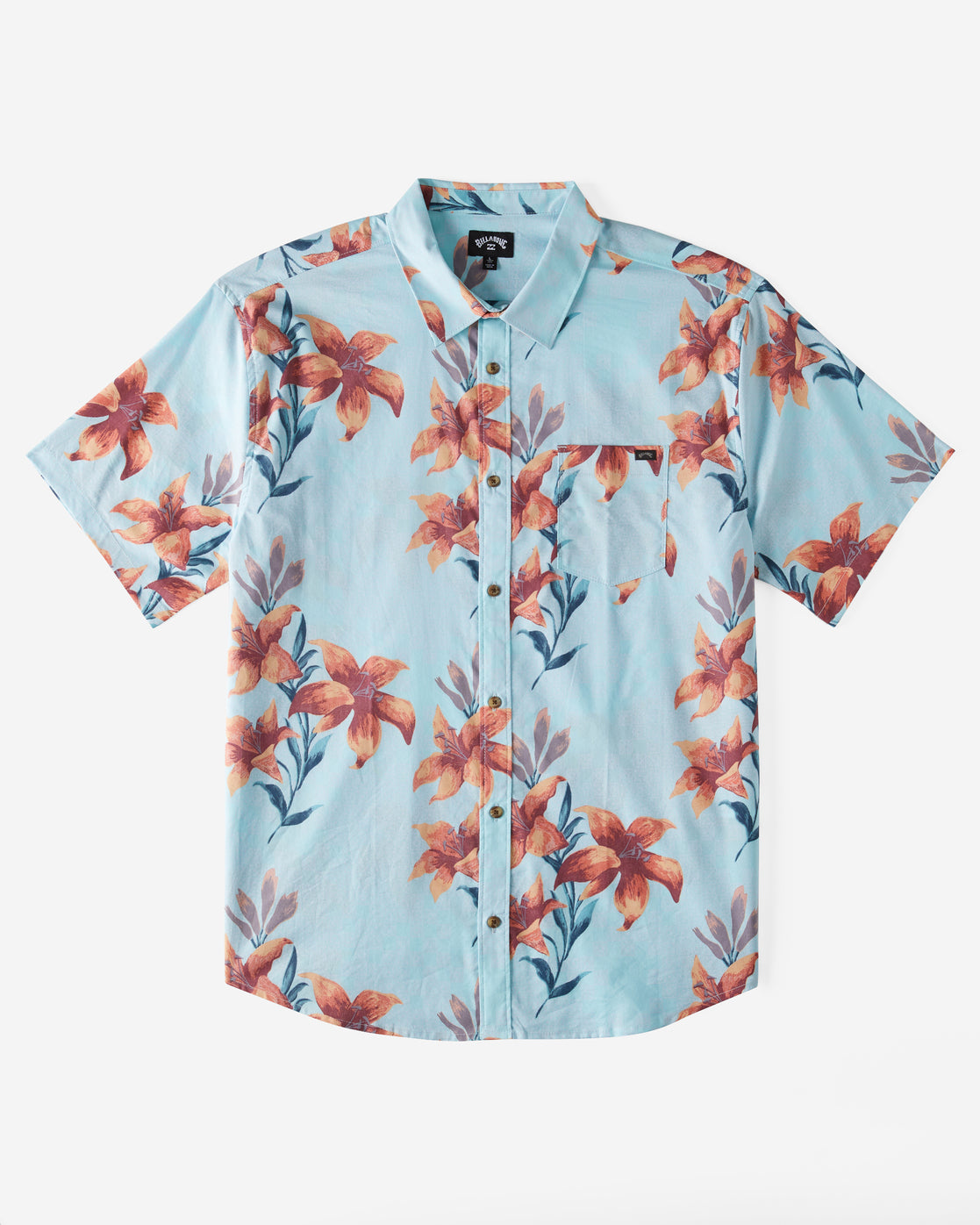 Boy's Sundays Short Sleeve Shirt - Splash