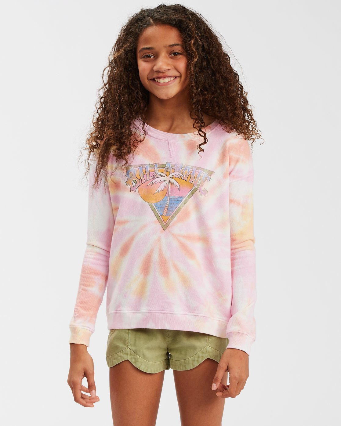 Girls' Making Waves Crewneck Sweatshirt - Multi