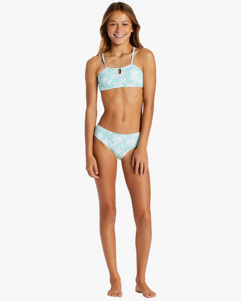 Bikini Niña Girls' Feelin Sweet Trilet Bikini Set-Billabong Chile