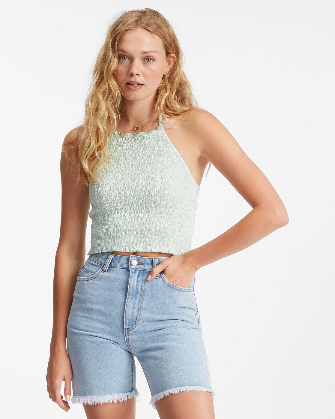 Feels Like Summer Tank Top - Mint To Be