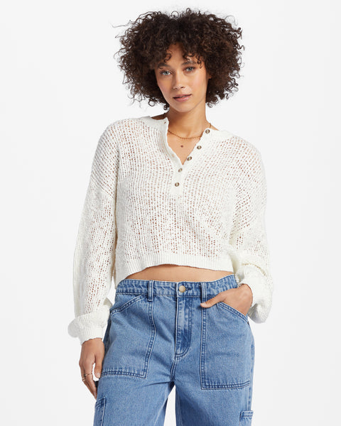 Buy Women's Pastel Lilac High Neck Oversized Crop Sweater Online