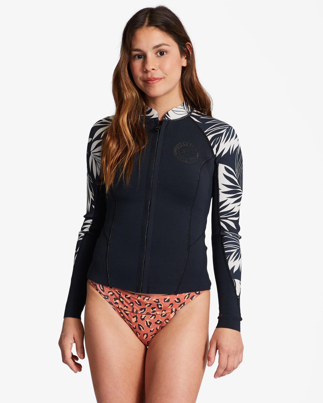 1Mm Peeky Wetsuit Jacket - In Paradise