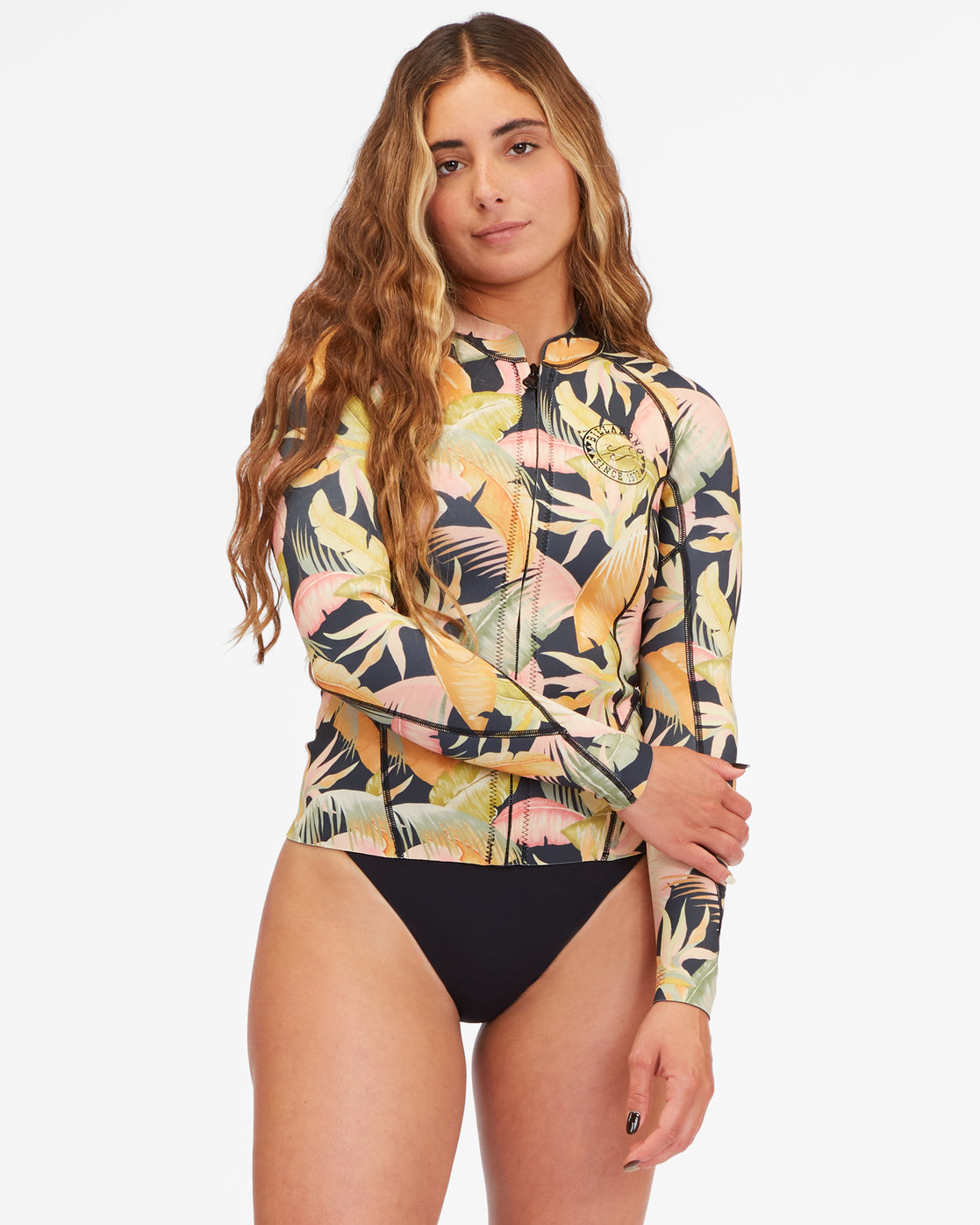 1Mm Peeky Wetsuit Jacket - Jungle Night