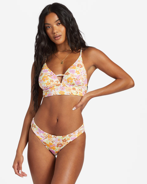 Summer Folk Reversible Cami Bikini Top - Multi –