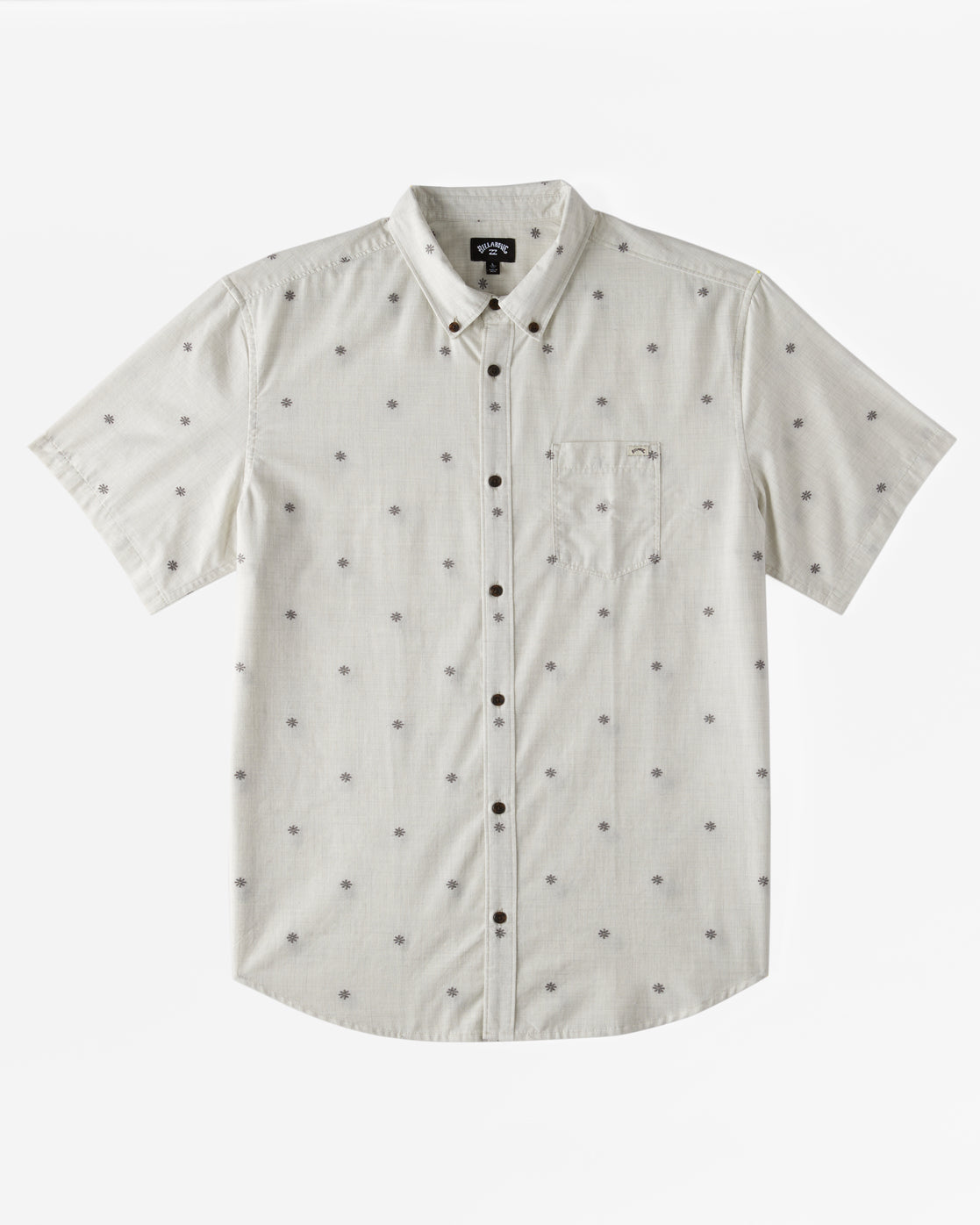 Boys 2-7 All Day Jacquard Short Sleeve Woven Shirt - Chino