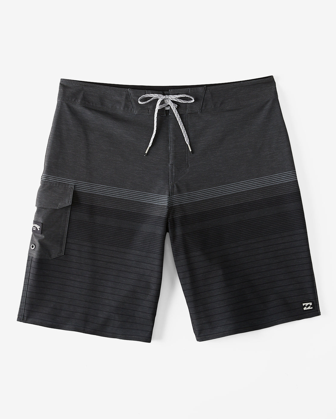 All Day Compression Surf Shorts - Black Heather –