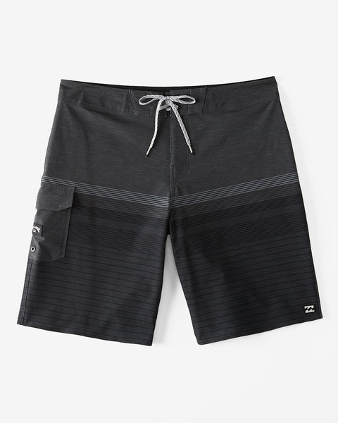 All Day Stripe Pro Performance 20 Boardshorts - Navy –