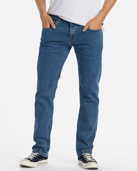 ERSDGG Men's Slim-Fit Denim Jean, Comfort Cotton 5-Pocket Jeans Pants (Mid  Blue, 29W x 32L) at Amazon Men's Clothing store
