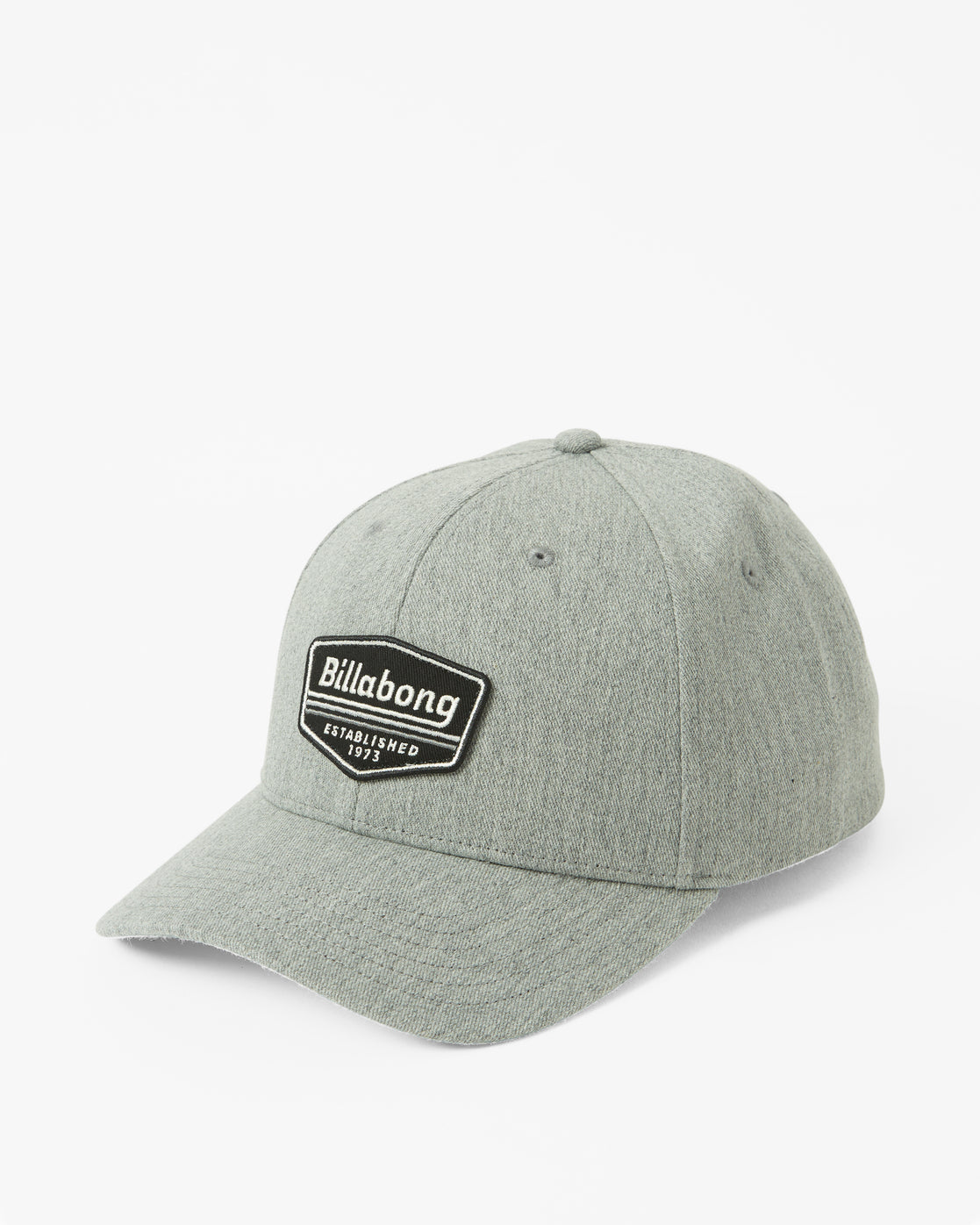 Walled Snapback Hat - Grey Heather
