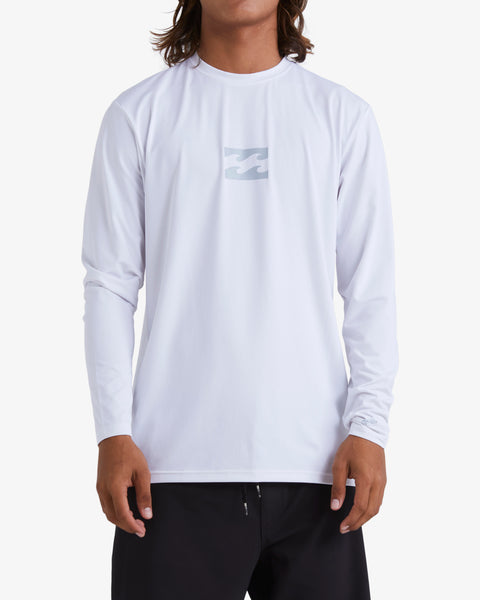 Eclipse Hooded Long Sleeve Surf T-Shirt - White – Billabong.com