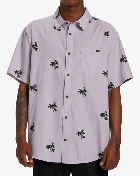 Outlet Camiseta Billabong En Linea - Trademark Short Sleeve Hombre Blancas
