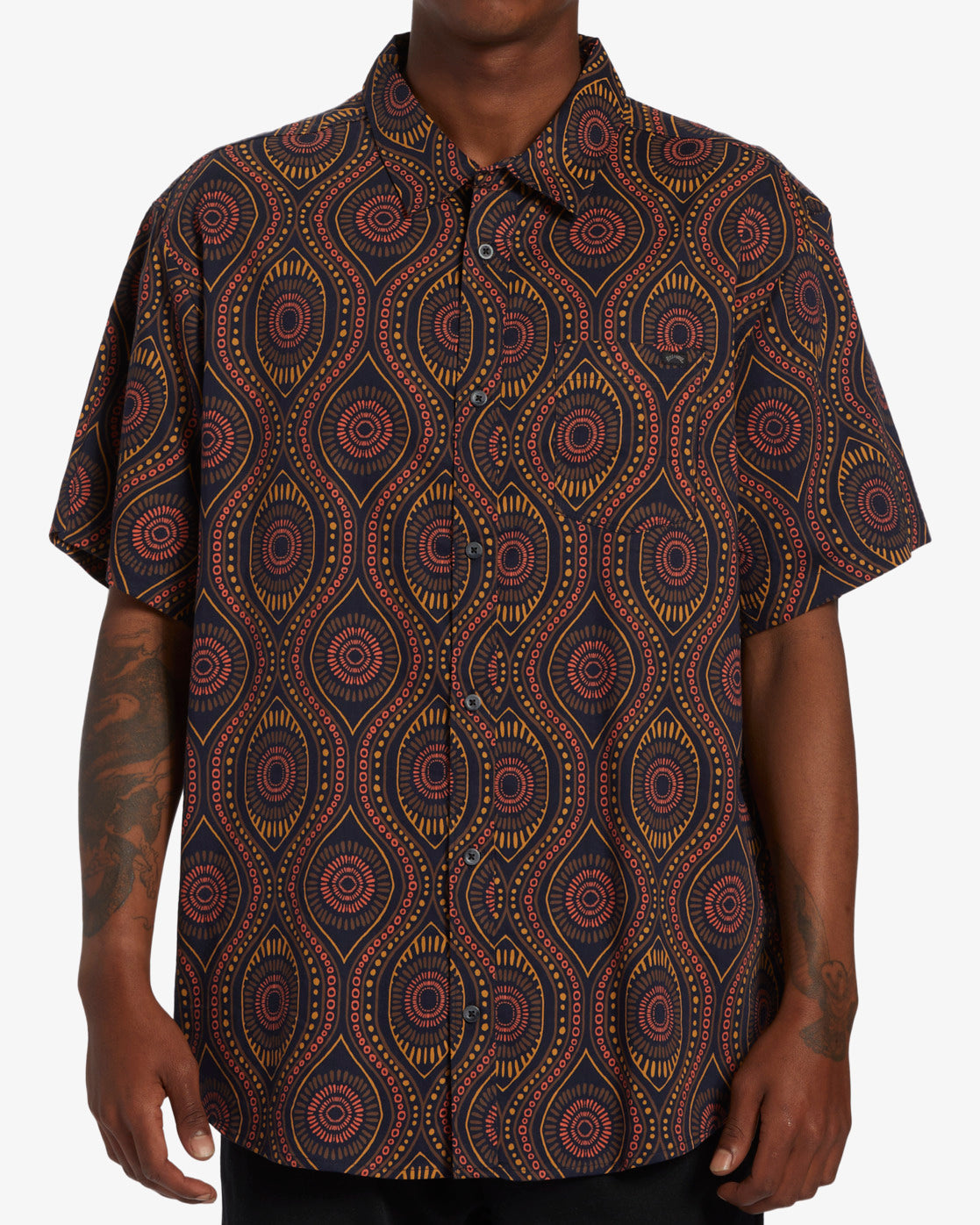 Sundays Short Sleeve Shirt - Rust