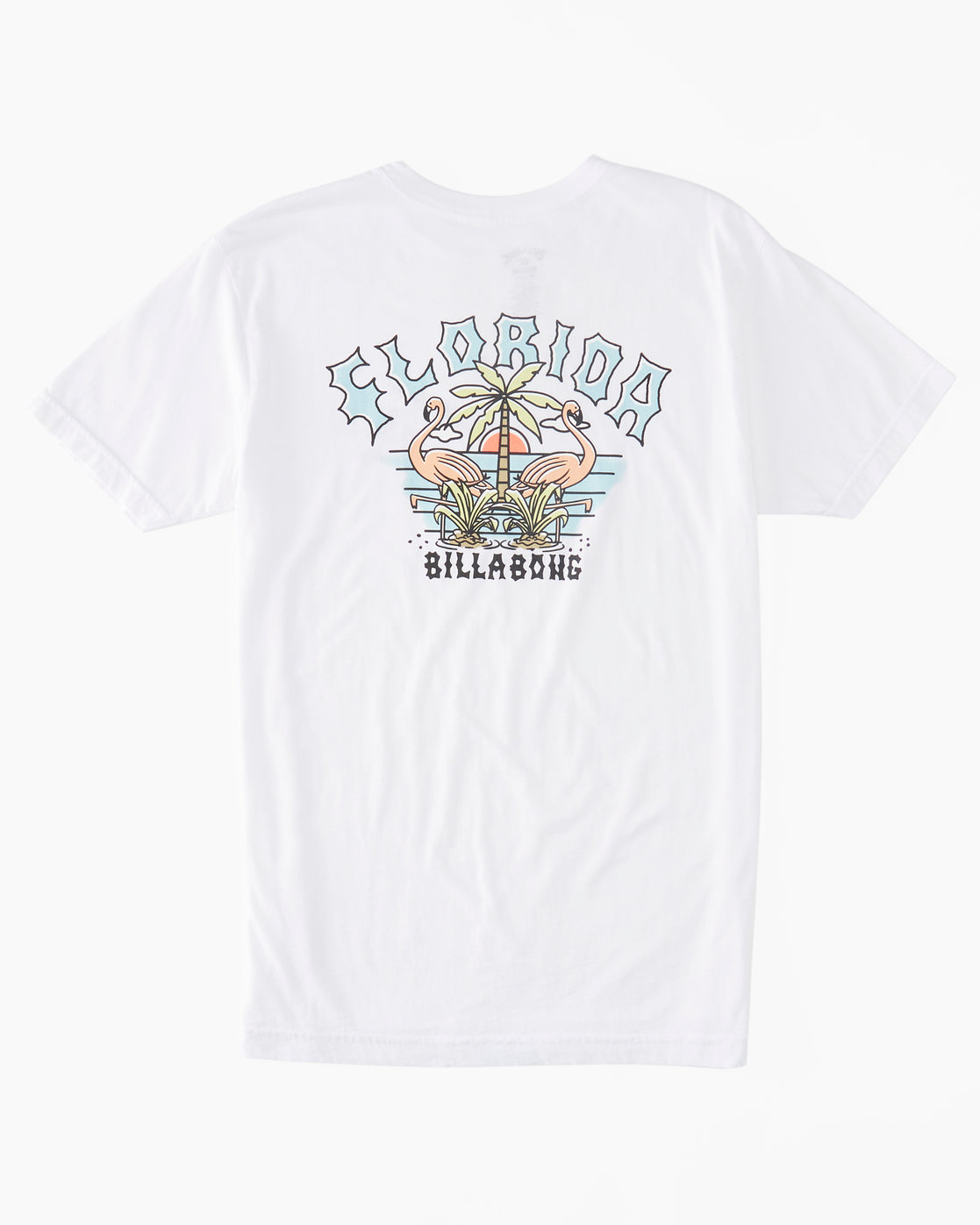 Flamingo Arch T-Shirt - White