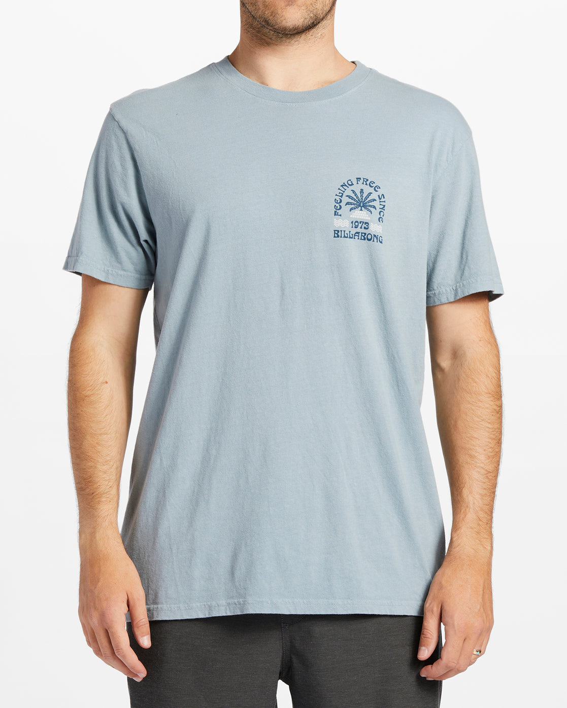 Steady Short Sleeve T-Shirt - Washed Blue