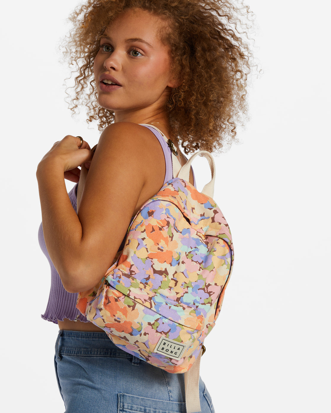 Mochila Mujer Mini Mama Canvas Café Billabong-Billabong Chile