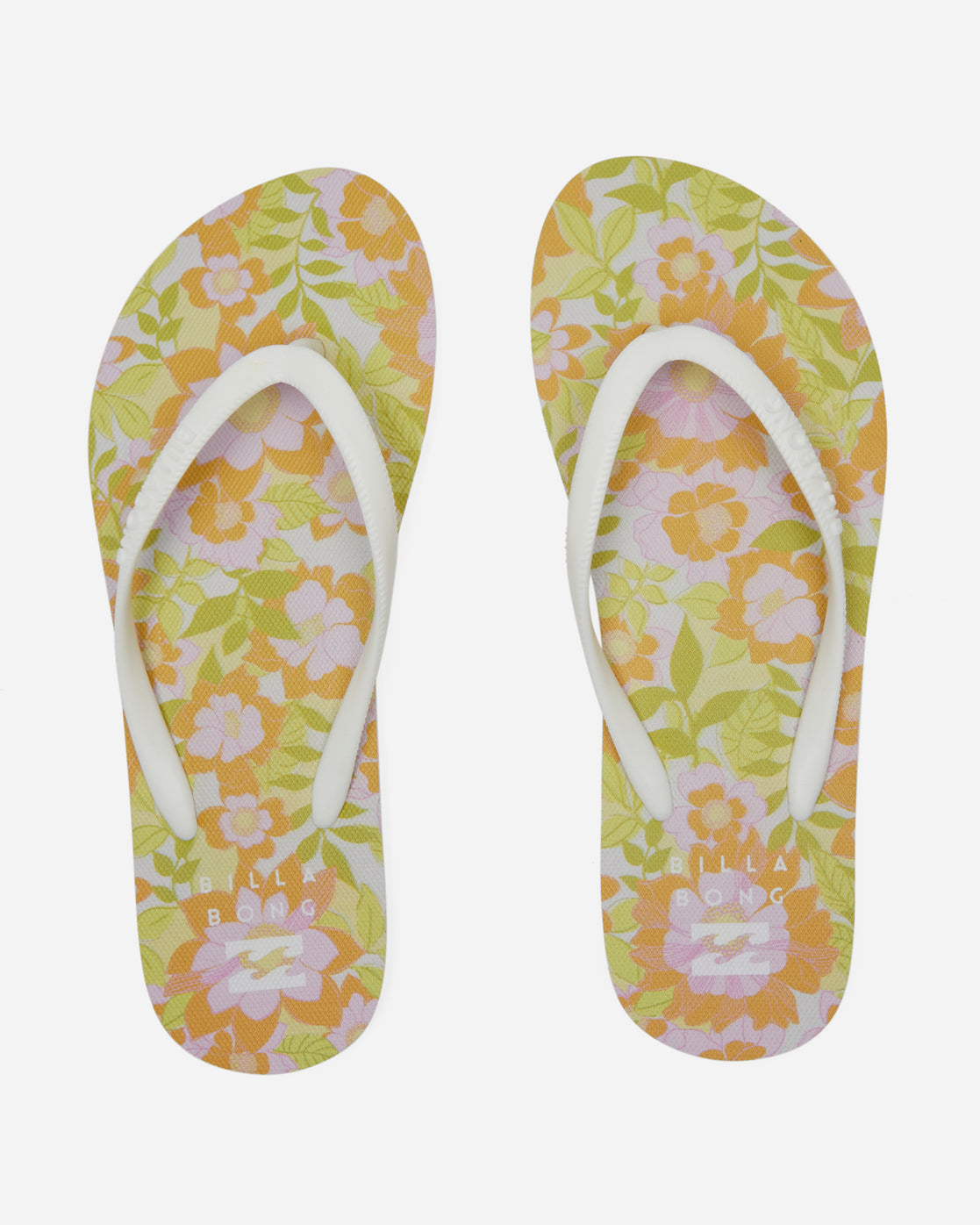 Dama Rubber Flip Flop Sandals - Orange Peel
