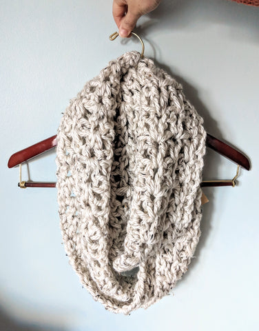 Super Bulky Weight Crochet Scarf