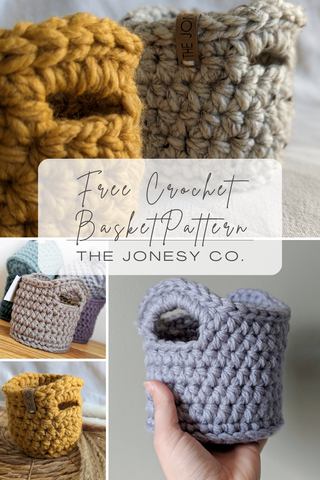 Mini Basket Free Crochet Patterns - Your Crochet