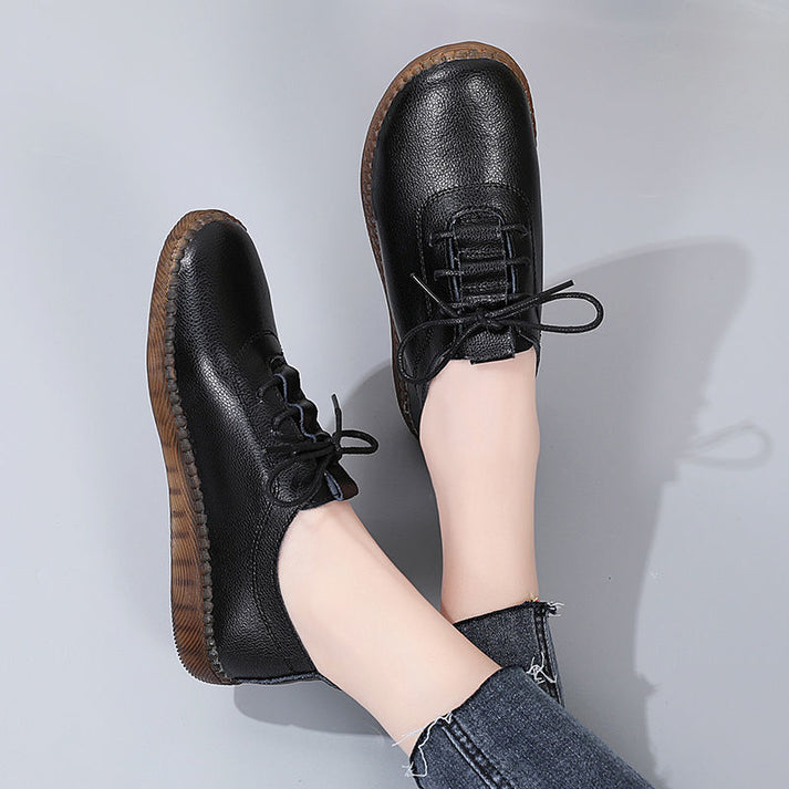 Women's Soft Sole Leather Casual Shoes – lurebest