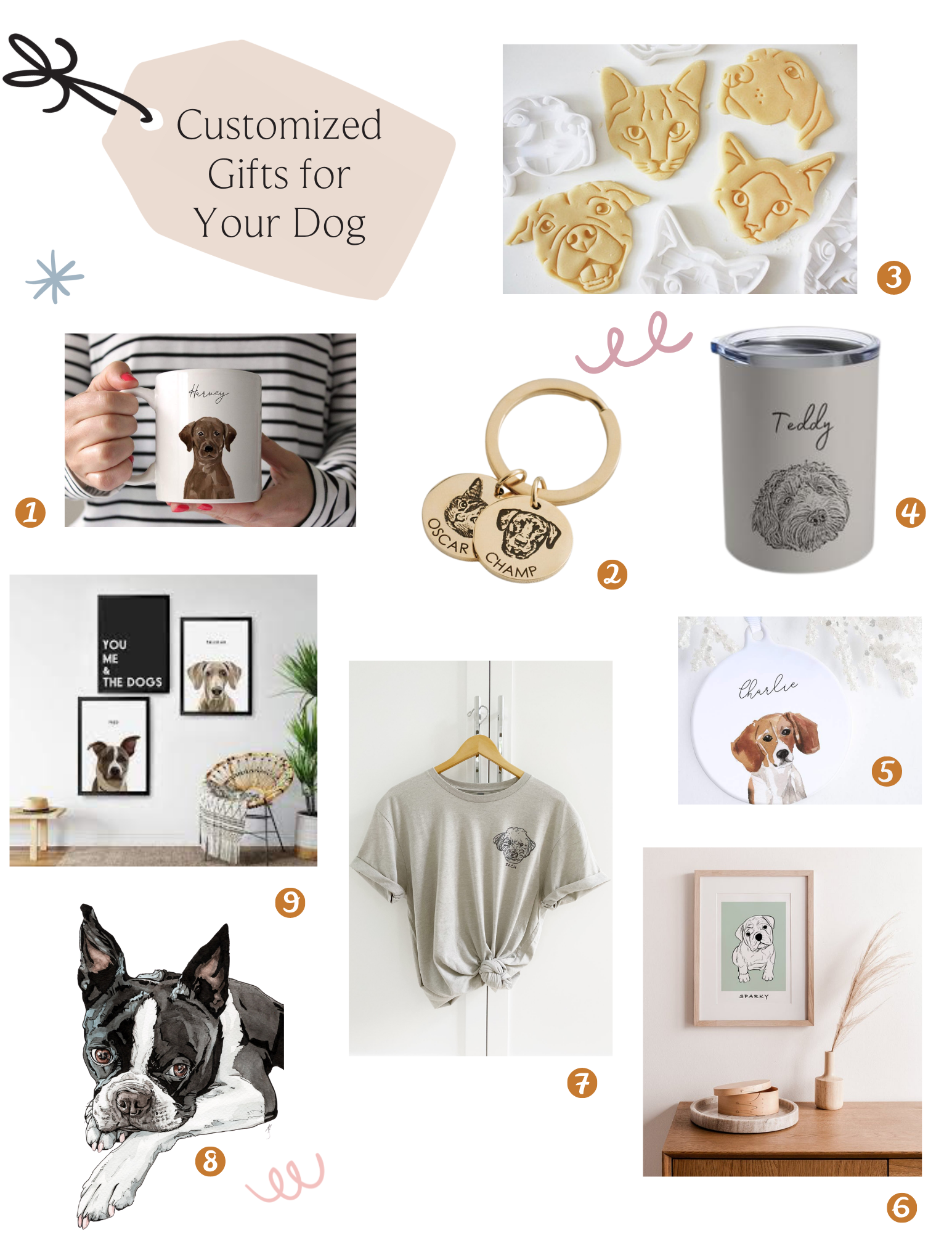 customized gifts for your dog gift guide