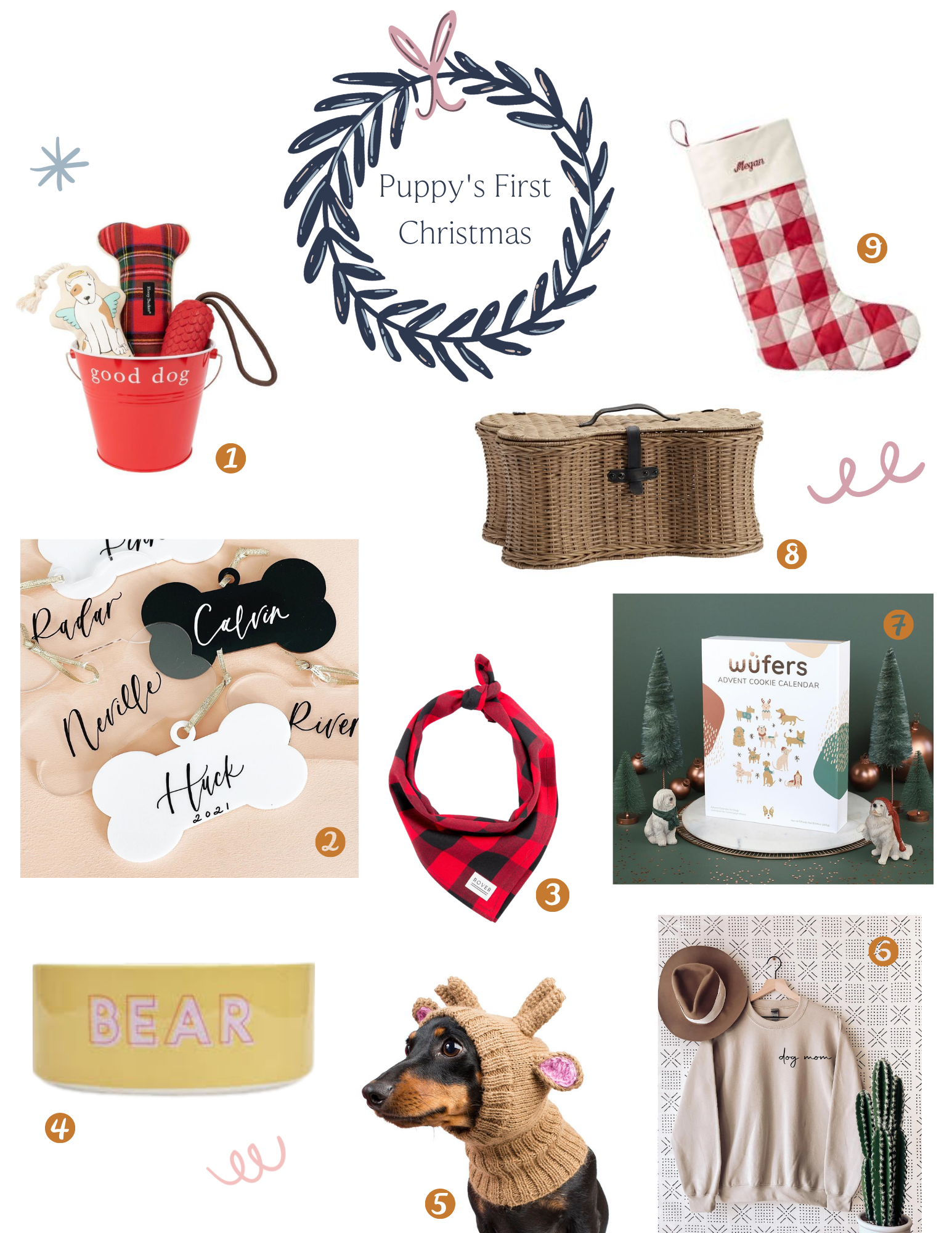 puppy's first christmas gift guide