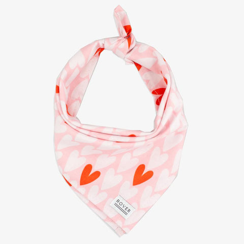 valentine's day dog bandana