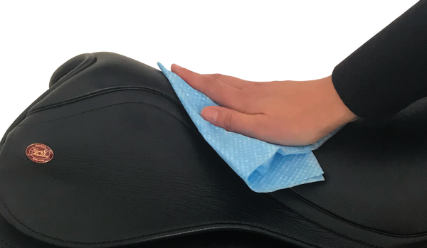 After use, wipe any dirt off your saddle with a damp cloth