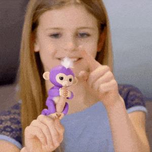 בובת קוף אצבע דיגיטלי לילדים