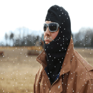 מסכת סקי תרמית מסכת פנים טקטית בסגנון צבאי
