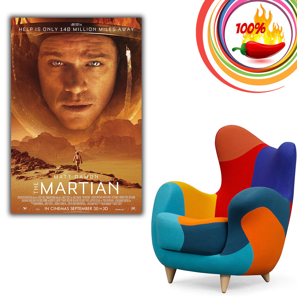 the martian movie poster