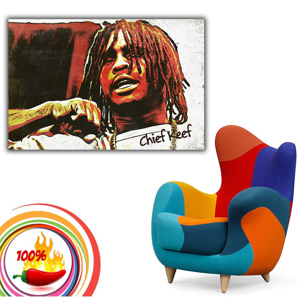 Chief Keef Fan Art Poster – My Hot Posters