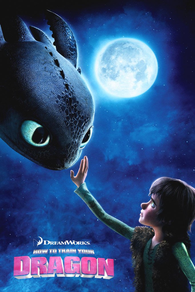 How to Train Your Dragon (2010) Movie Poster - My Hot Posters