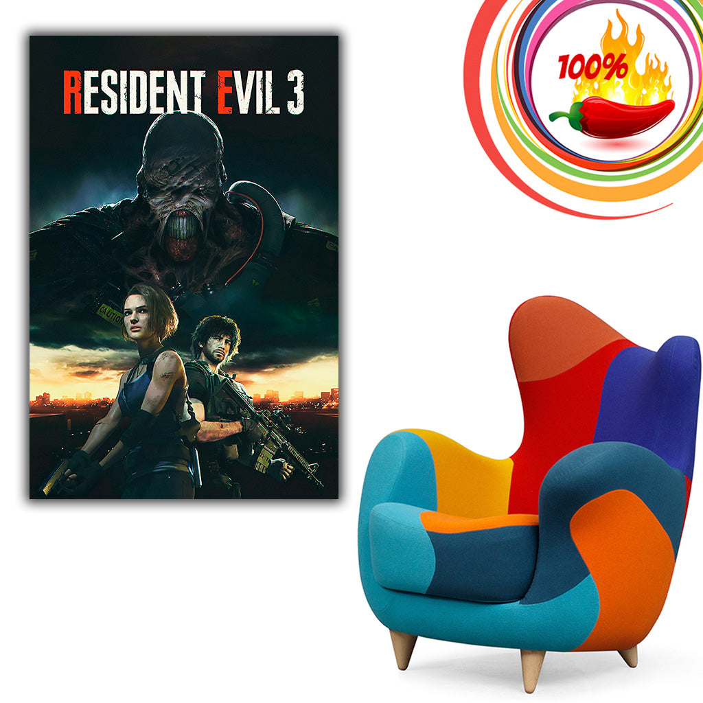 resident evil 3 remake posters