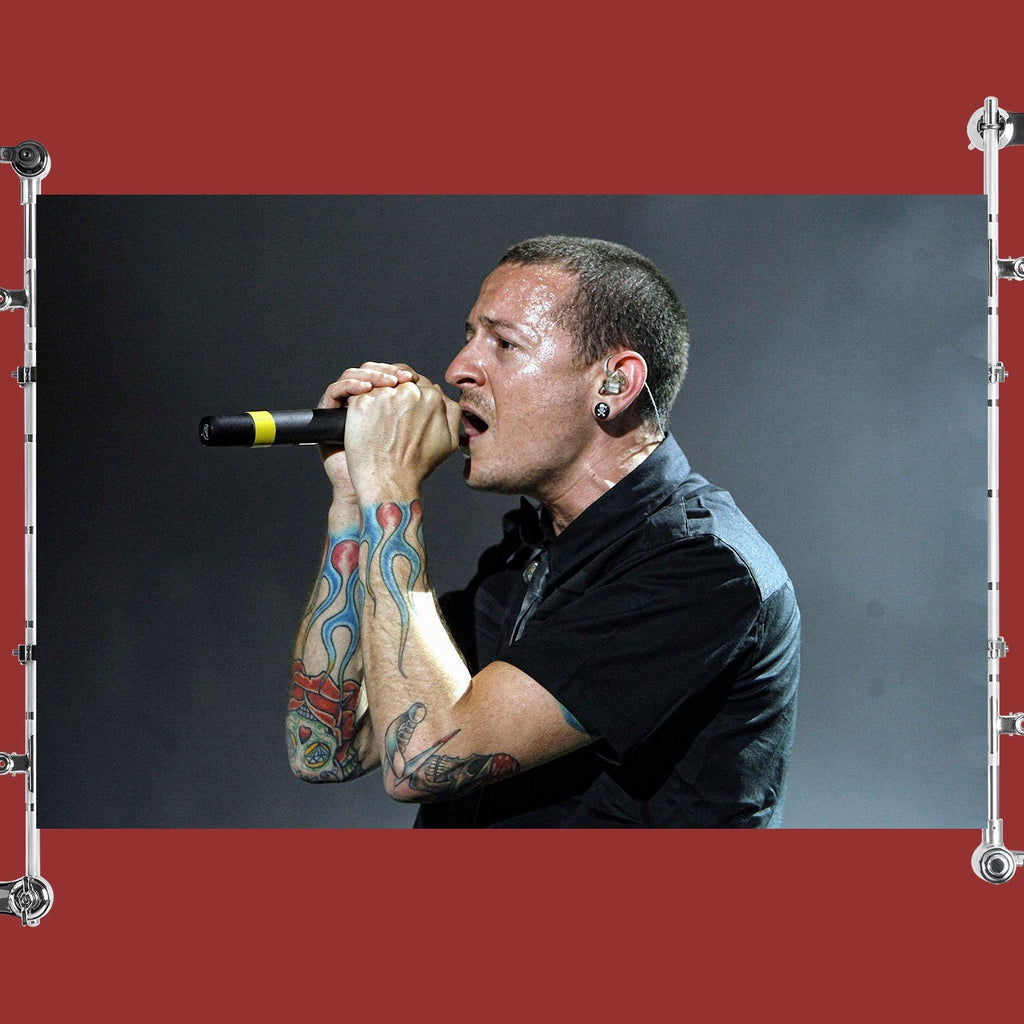 Linkin Park Lead Singer Poster My Hot Posters