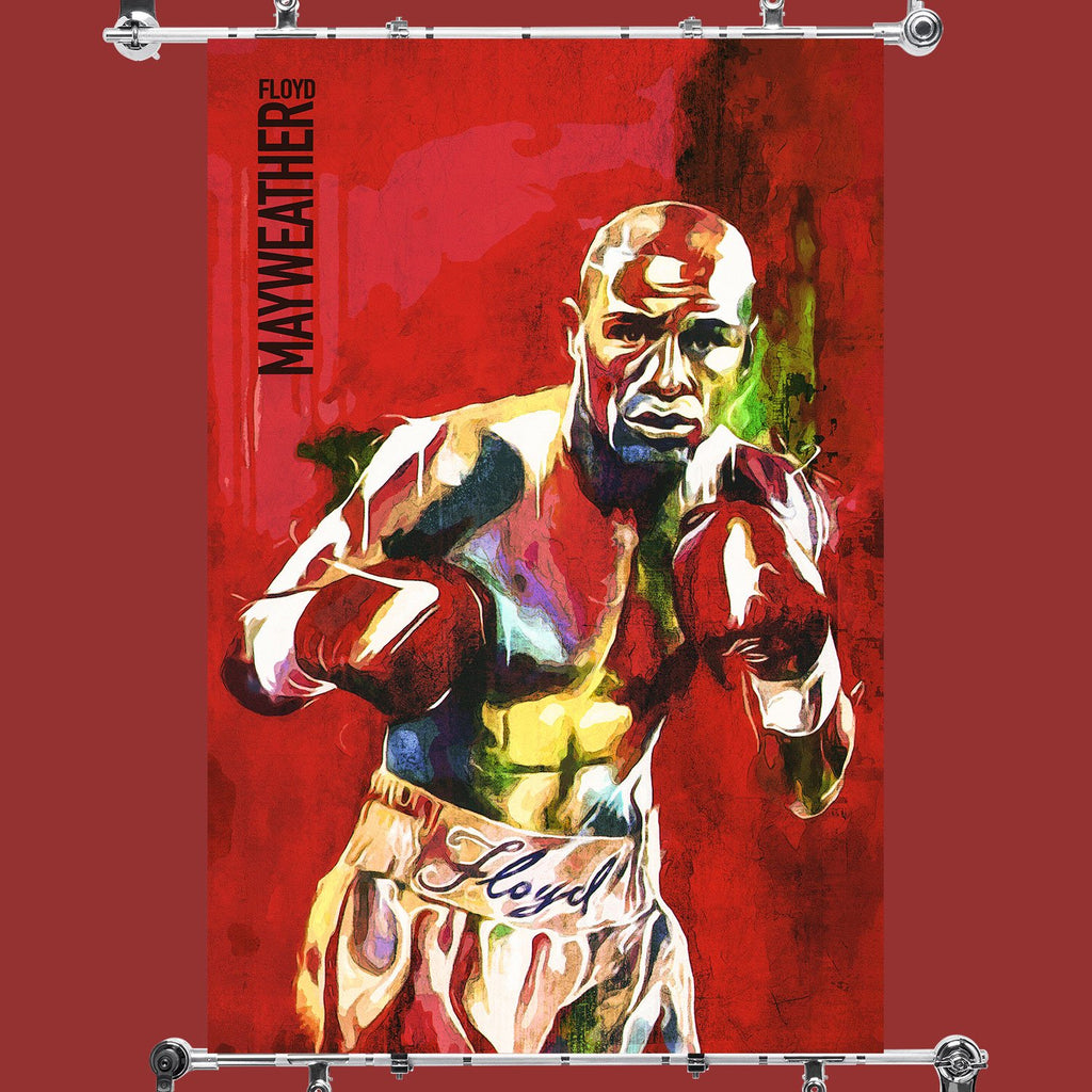 Floyd Mayweather Art Poster My Hot Posters 