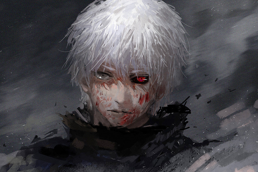 Tokyo Ghoul Kaneki Ken Mask Anime Manga Poster My Hot