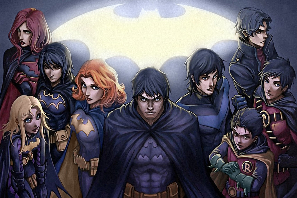 Batman Robin Batgirl Comics Poster – My Hot Posters