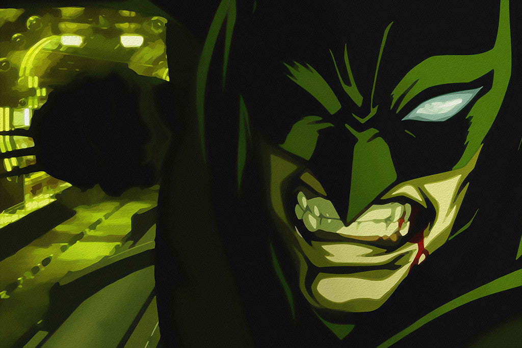 Batman Green Comics Poster - My Hot Posters - Batman Returns Poster