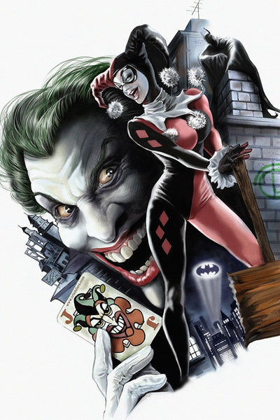 Harley Quinn Joker Batman Comics Poster – My Hot Posters